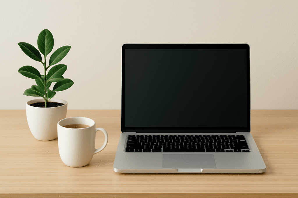 Creating a calm and organized workspace to avoid burnout and stress